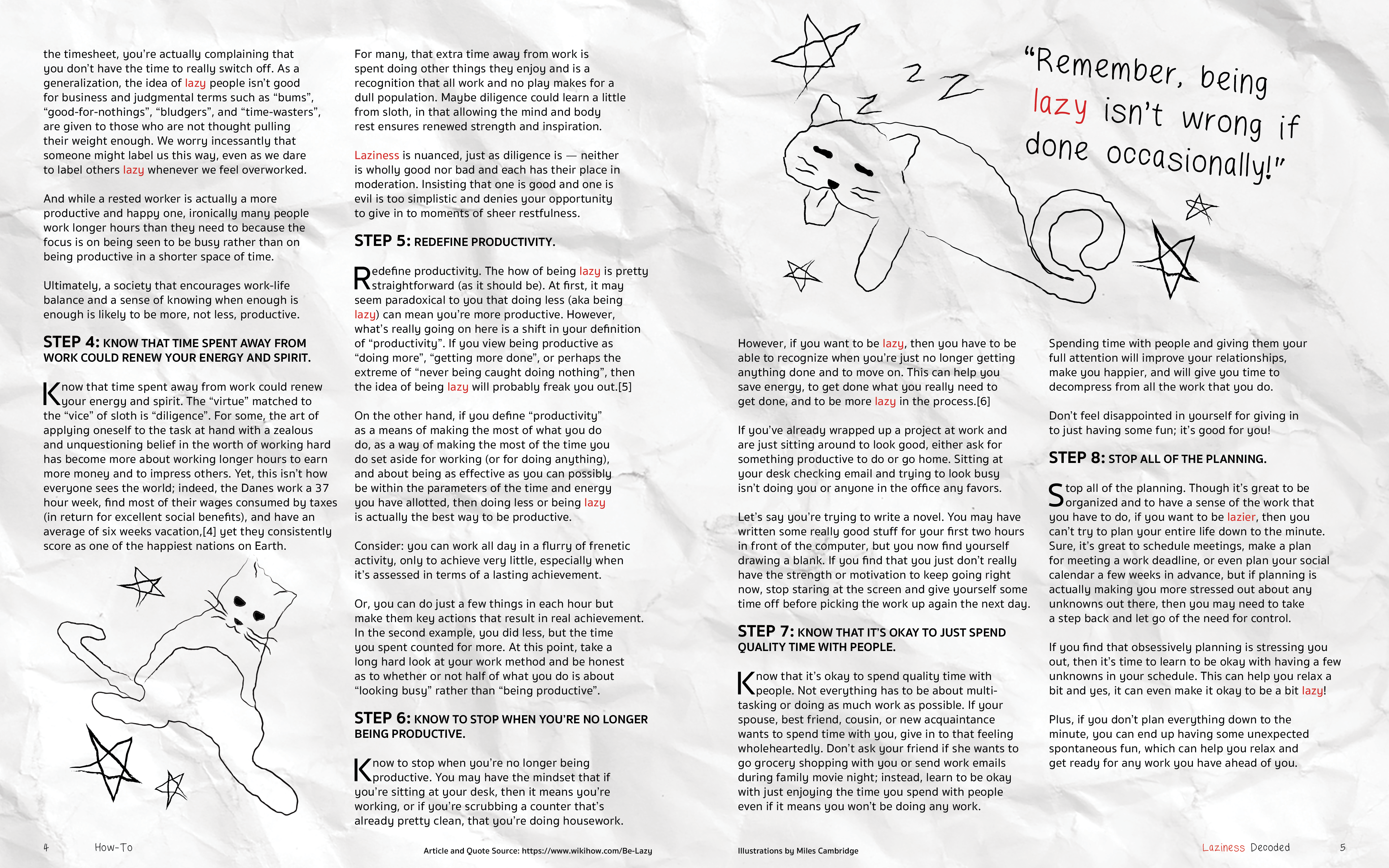 Project 2 spread 2